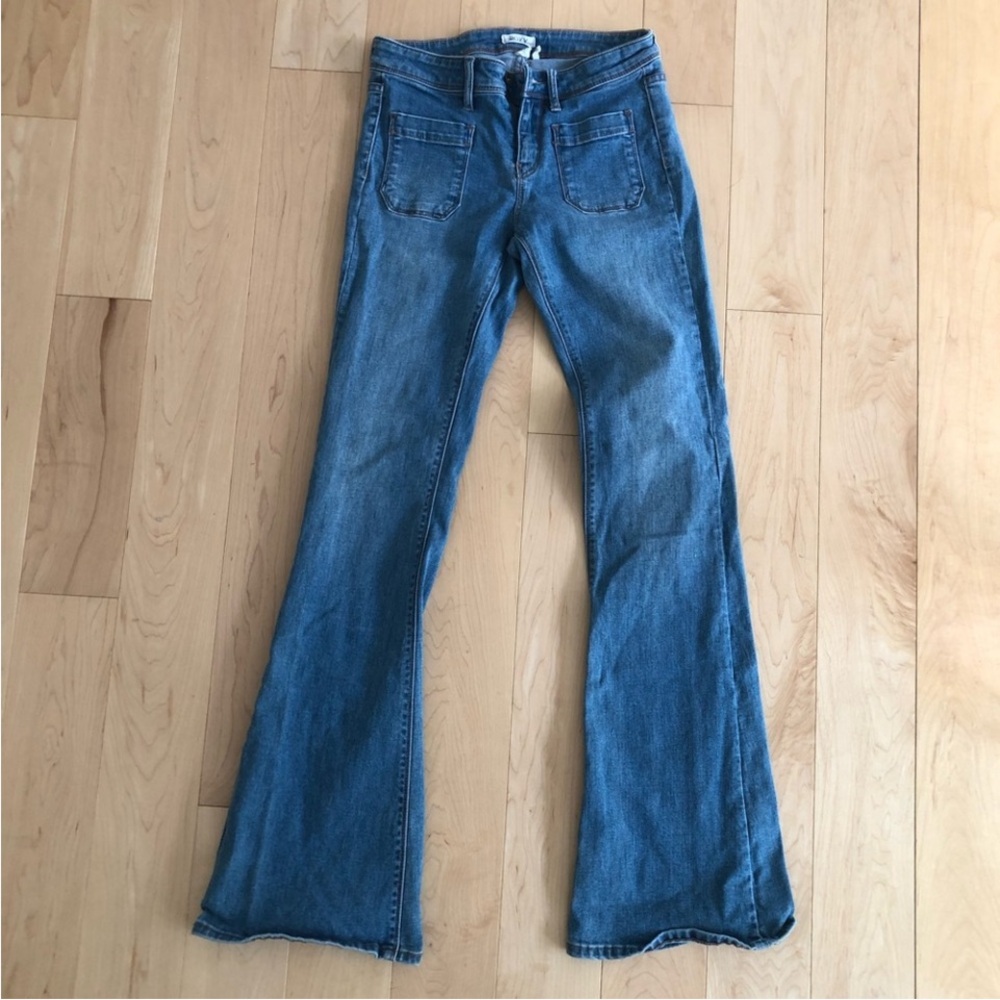 Roxy Light Blue Flare Jeans
